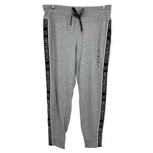 Calvin Klein Performance Womens Gray Jogger Pants Size Medium M Athleisure New